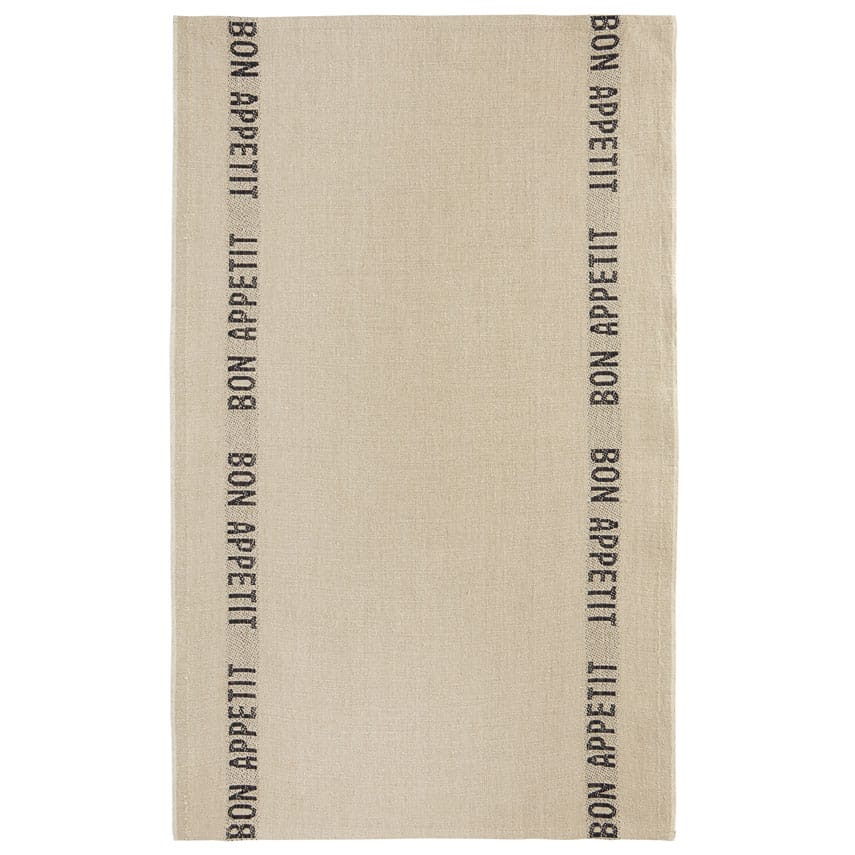 Bon Appetit French Linen Tea Towel