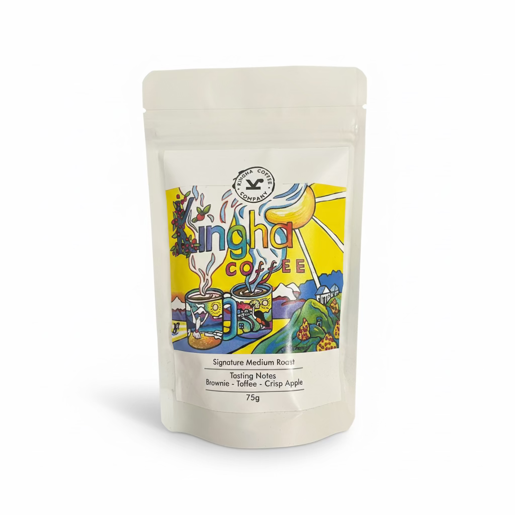 75g Ground Bean Coffee - Medium Roast