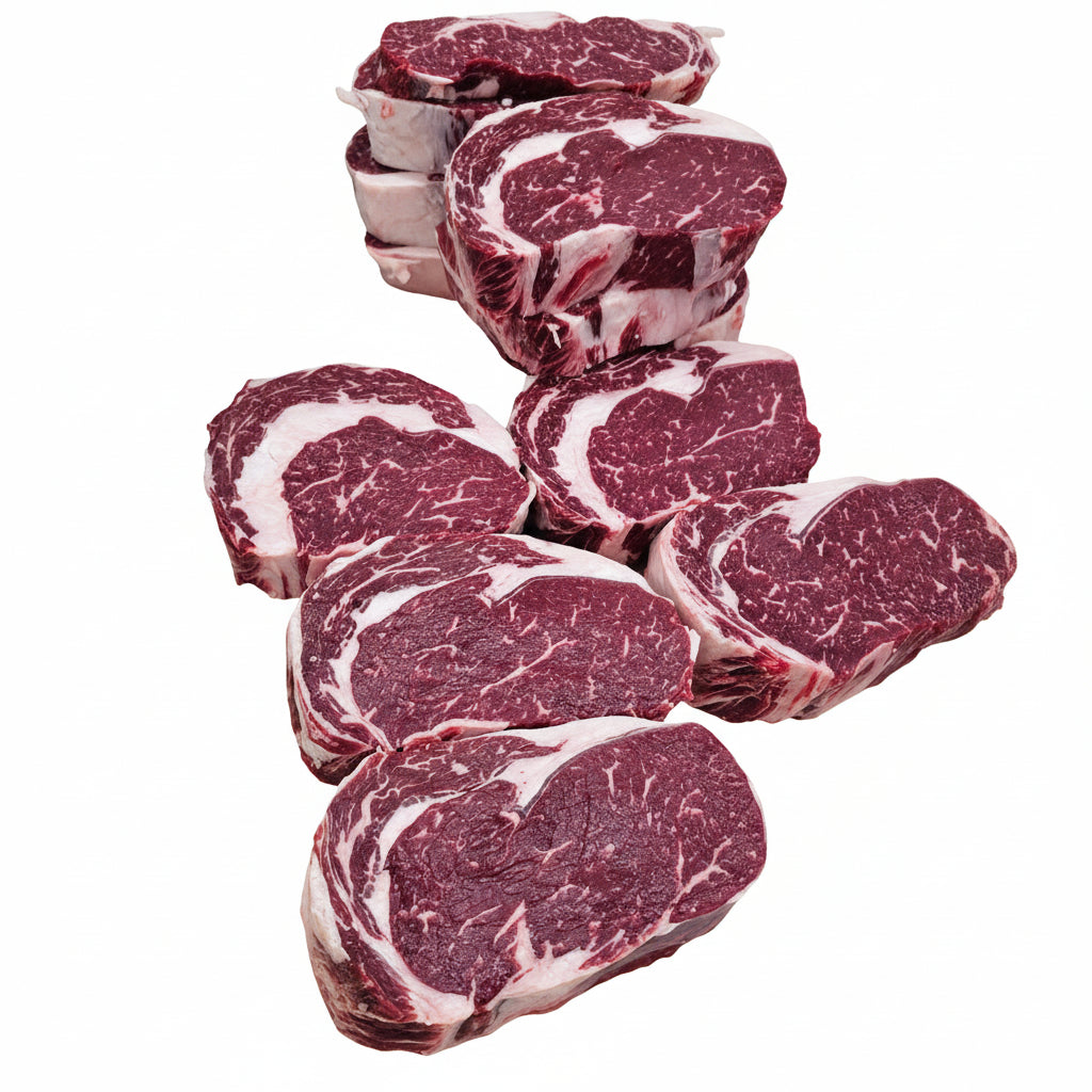 Premium Dry-Aged Beef Ribeye Steaks