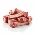 Beef Bones are packed full of collagen and essential nutrients, making them perfect for creating the absolute best beef broth. Coming in approximately 5-8lb packs, these bones are ideal for slow-simmered broths and stocks.

Make me a photo of this product on a 1:1 white background